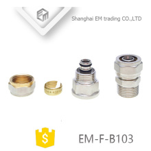 EM-F-B103 3/4" PN30 Brass tee compression pipe fittings